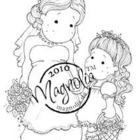 Magnolia Stamps - Wedding Collection - Bride & Bridesmaid #250