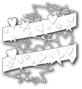 Poppystamps - Dies - Hearts and Stars Wrap
