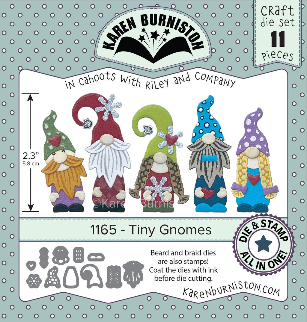 Karen Burniston - Dies - Tiny Gnomes (Pre-Order)