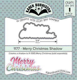 Karen Burniston - Dies - Merry Christmas Shadow (Pre-Order)
