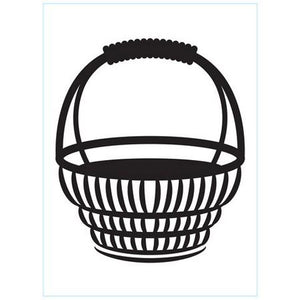 Darice - Embossing Folder - Basket With Handle
