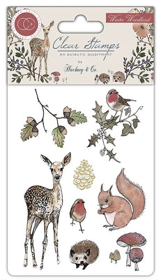 Craft Consortium - Clear Stamps - Winter Woodland