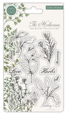 Craft Consortium - Clear Stamps - Herbs