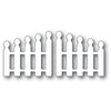 Poppystamps - Dies - Pointy Picket Double Gate