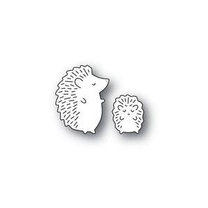 Poppystamps - Dies - Whittle Hedgehog Duo