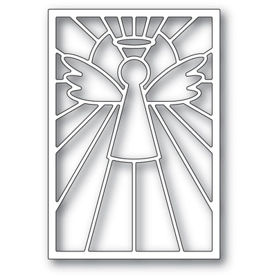 Poppystamps - Dies - Stained Glass Angel