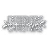 Poppystamps - Dies - Holly Merry Christmas