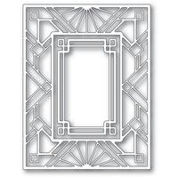 Poppystamps - Dies - Geometric Deco Plate