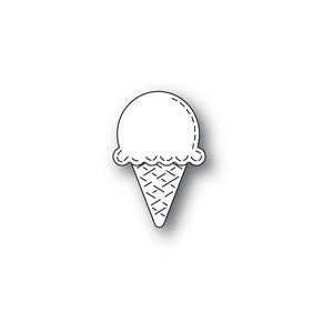 Poppystamps - Dies - Whittle Ice Cream Cone