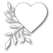Poppystamps - Dies - Leaf Flourish Heart