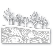 Poppystamps - Dies - Whittle Field and Trees