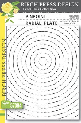 Birch Press Design - Dies - Pinpoint Radial Plate