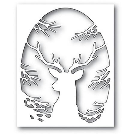 Memory Box - Dies - Pine Tree Deer Collage