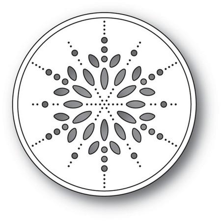 Memory Box - Dies - Pinpoint Snowflake Circle