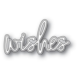 Memory Box - Dies - Wishes Jotted Script