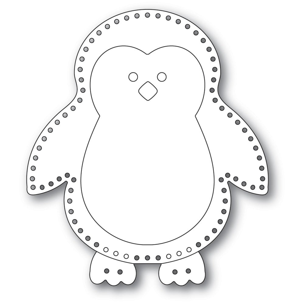 Memory Box - Dies - Plush Big Penguin