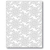 Memory Box - Dies - Pinpoint Snowflake Plate