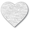 Memory Box - Dies - Woodgrain Heart
