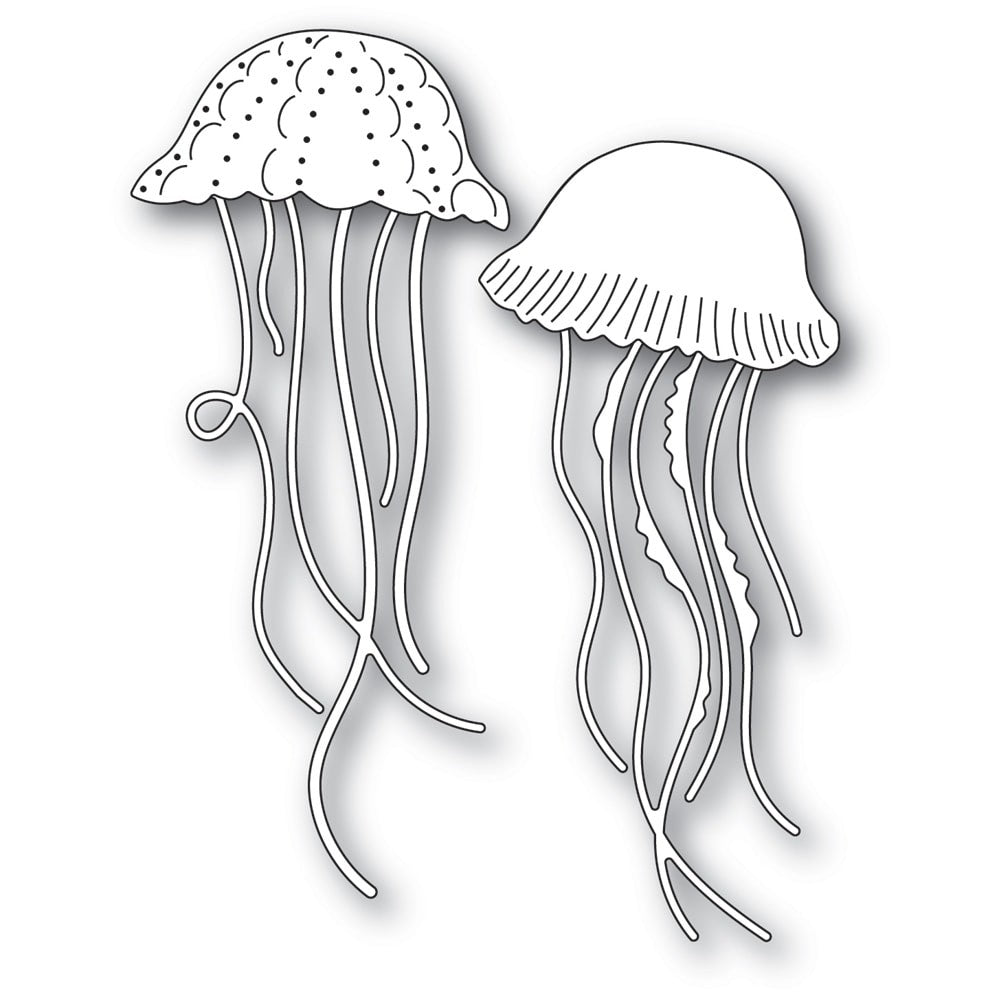 Memory Box - Dies - Graceful Jellyfish