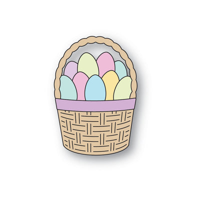 Memory Box - Dies - Woven Basket of Eggs