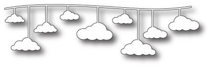 Memory Box - Dies - Hanging Cloud Border