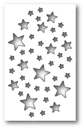 Memory Box - Dies - Shimmer Star Collage