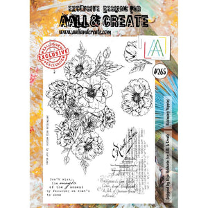 AALL & Create - Stamps - Blooming Poppies #265