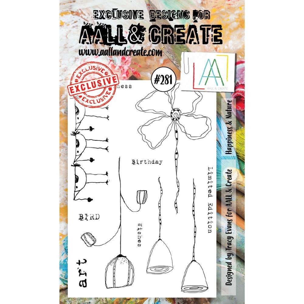 AALL & Create - Stamps - Happiness & Nature #281