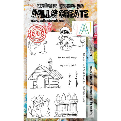 AALL & Create - Stamps - Best Mate #286