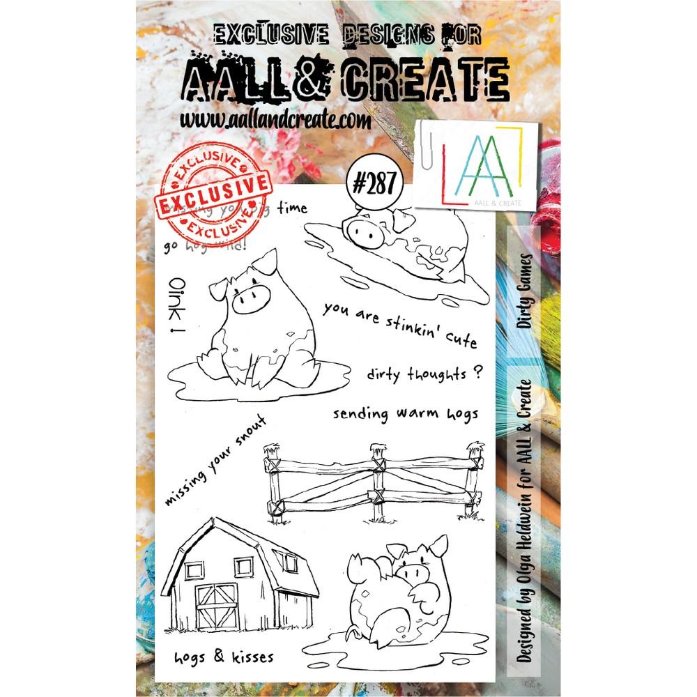 AALL & Create - Stamps - Dirty Games #287