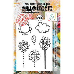 AALL & Create - Stamps - Flowers & Sunshine #301