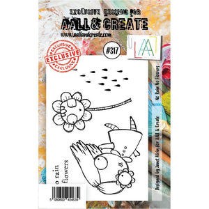 AALL & Create - Stamps - No Rain No Flowers #317