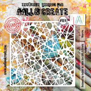 AALL & Create - Stencil - 6" x 6" - #104