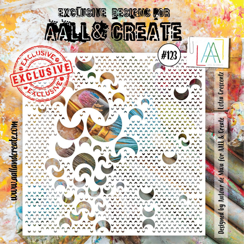 AALL & Create - Stencil - 6" x 6" - #123