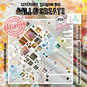 AALL & Create - Stencil - 6" x 6" - #124