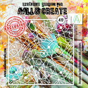 AALL & Create - Stencil - 6" x 6" - #79