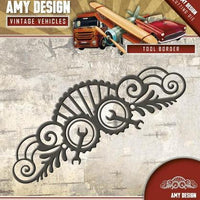 Amy Design - Dies - Vintage Vehicles - Tool Border