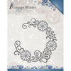 Amy Design - Dies - Vintage Winter Collection - Snowflake Swirl Round