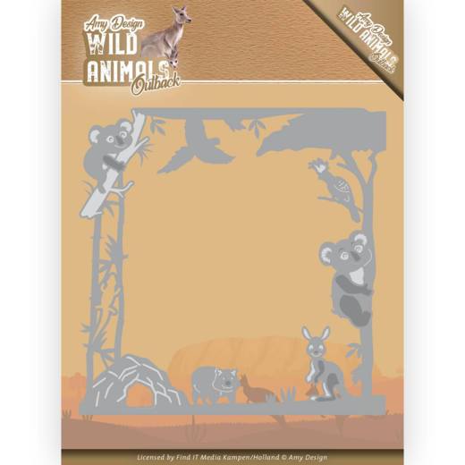 Amy Design - Dies - Wild Animals Outback - Koala Frame