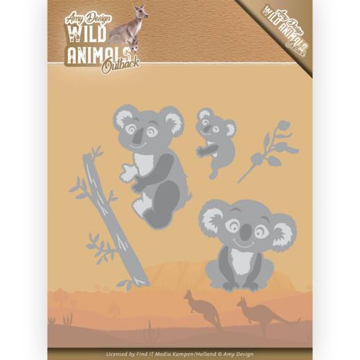 Amy Design - Dies - Wild Animals Outback - Koala