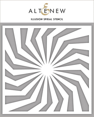 Altenew - Stencils - Illusion Spiral