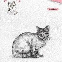 Nellie's Choice - Clear Stamp - Cat