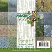 Amy Design - 6" x 6" Paperpack - Amazing Owls