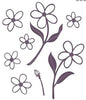 Sue Wilson Designs - Finishing Touches - Scribble Flowers