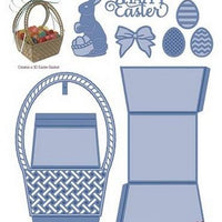 Sue Wilson Designs - Kinetics Collection - Easter Basket