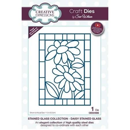 Sue Wilson Designs - Stained Glass - Daisy