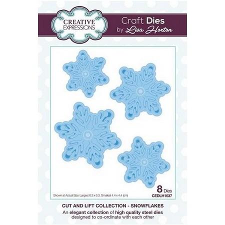 Creative Expressions - Cut and Lift Collection - Snowflakes Craft Die