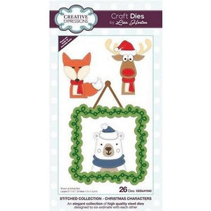 Creative Expressions - Stitched Collection  - Christmas Characters Craft Die
