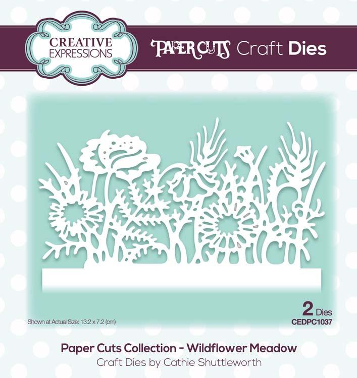 Creative Expressions - Paper Cuts Collection - Wildflower Meadow Craft Die