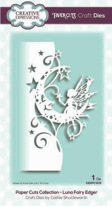 Creative Expressions - Paper Cuts Collection - Luna Fairy Edger